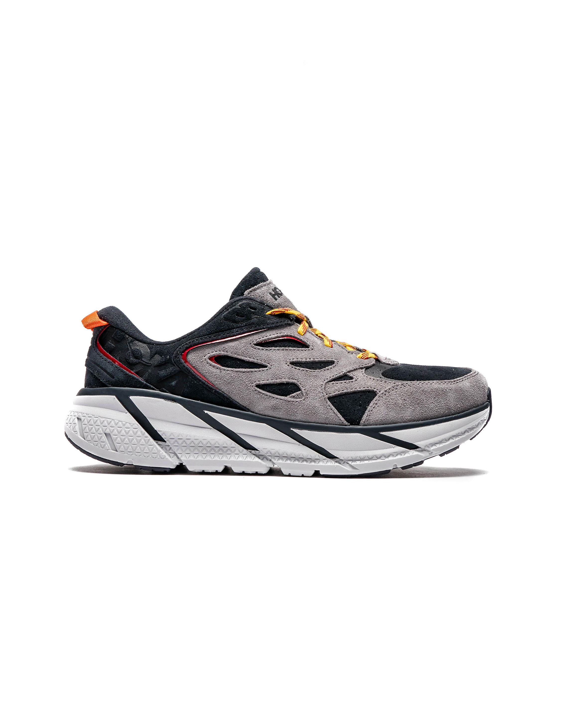 Hoka One One CLIFTON L SUEDE | 1122571-BLRK | AFEW STORE